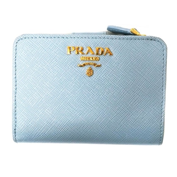 Prada blue Wallet zipper - Picture 1 of 15